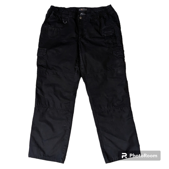 5.11 Tactical Pants Women's Sz 18 Regular Black Utility - Picture 1 of 9